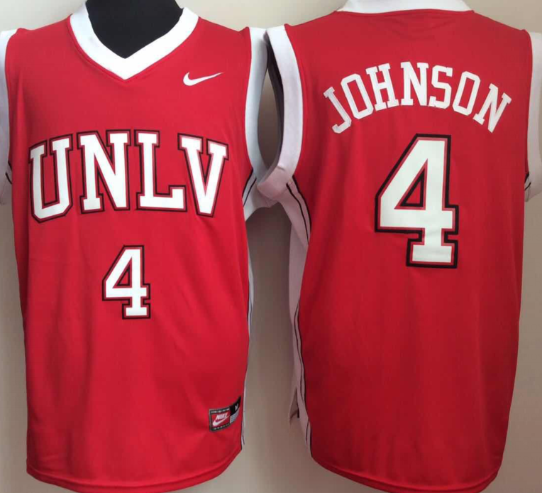 NCAA Men University of Nevada Las Vegas Red 4->more ncaa teams->NCAA Jersey